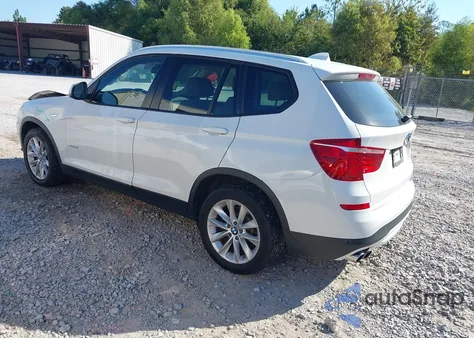 2015 BMW X3 xDrive28I from USA, damaged, VIN 5UXWX9C53F0D51917